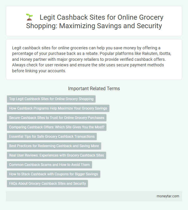 Legit Cashback Sites for Online Grocery Shopping: Maximizing Savings and Security