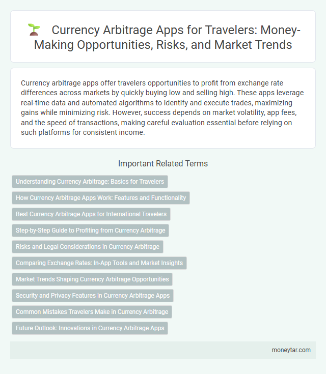 Currency Arbitrage Apps for Travelers: Money-Making Opportunities, Risks, and Market Trends