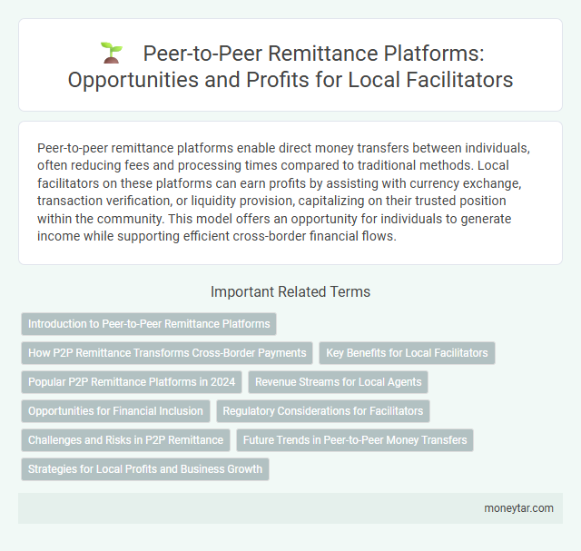 Peer-to-Peer Remittance Platforms: Opportunities and Profits for Local Facilitators
