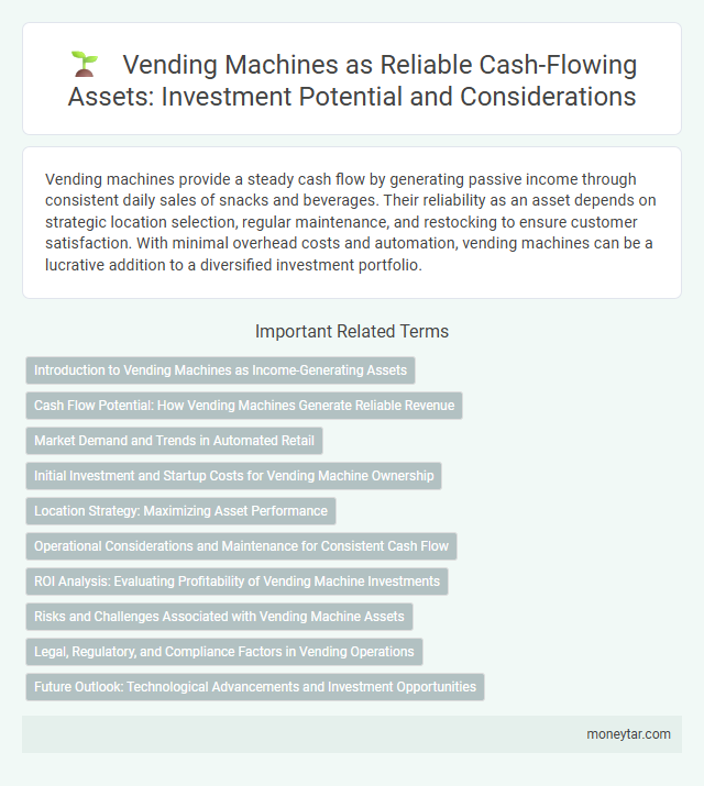 Vending Machines as Reliable Cash-Flowing Assets: Investment Potential and Considerations