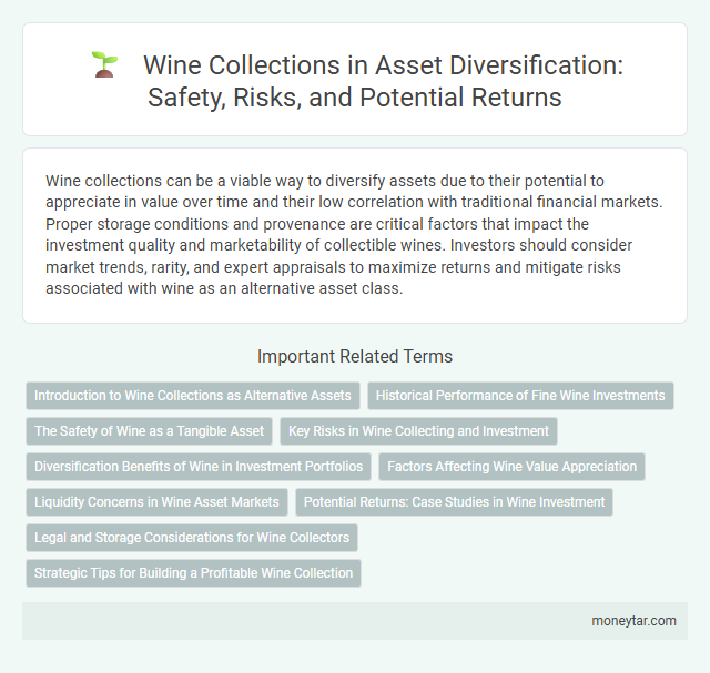 Wine Collections in Asset Diversification: Safety, Risks, and Potential Returns
