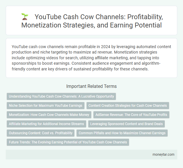 YouTube Cash Cow Channels: Profitability, Monetization Strategies, and Earning Potential