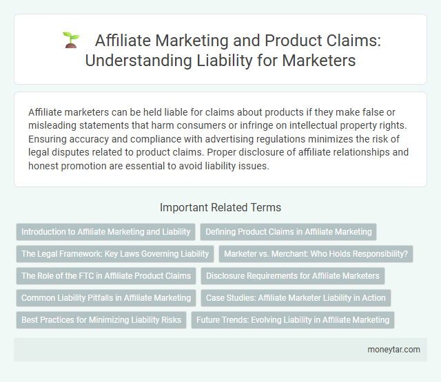 Affiliate Marketing and Product Claims: Understanding Liability for Marketers