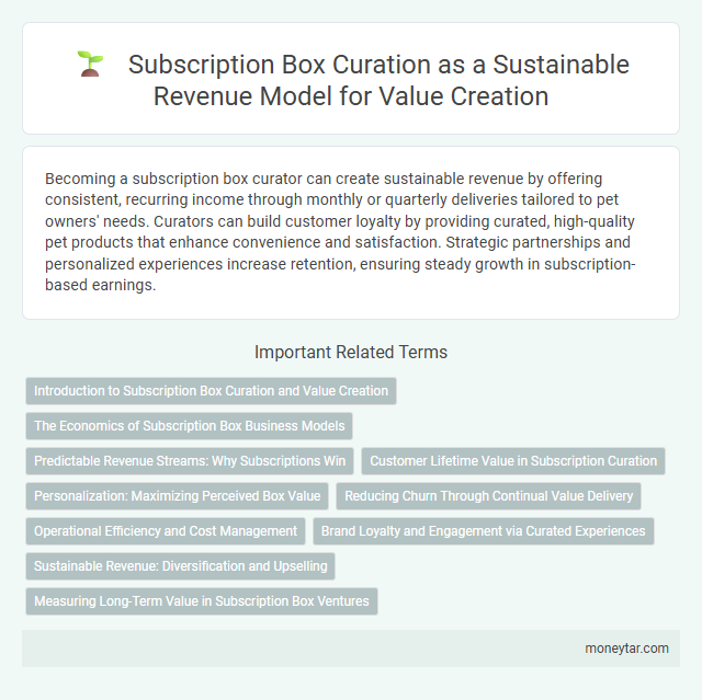 Subscription Box Curation as a Sustainable Revenue Model for Value Creation