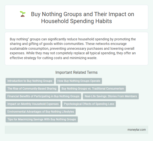 Buy Nothing Groups and Their Impact on Household Spending Habits