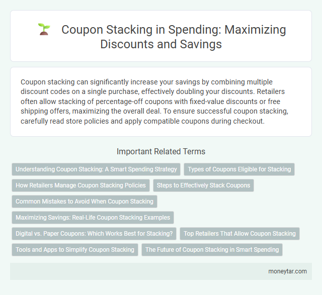 Coupon Stacking in Spending: Maximizing Discounts and Savings