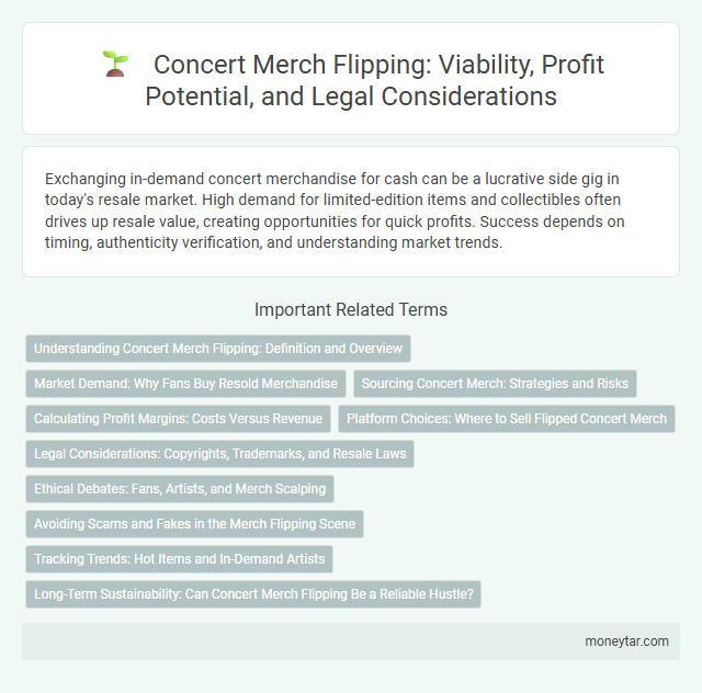 Concert Merch Flipping: Viability, Profit Potential, and Legal Considerations