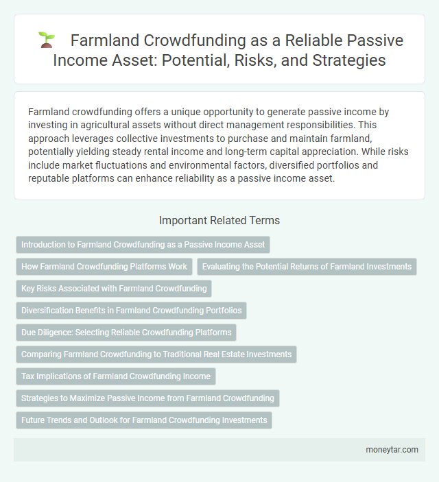 Farmland Crowdfunding as a Reliable Passive Income Asset: Potential, Risks, and Strategies