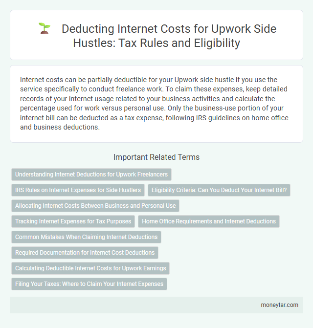 Deducting Internet Costs for Upwork Side Hustles: Tax Rules and Eligibility