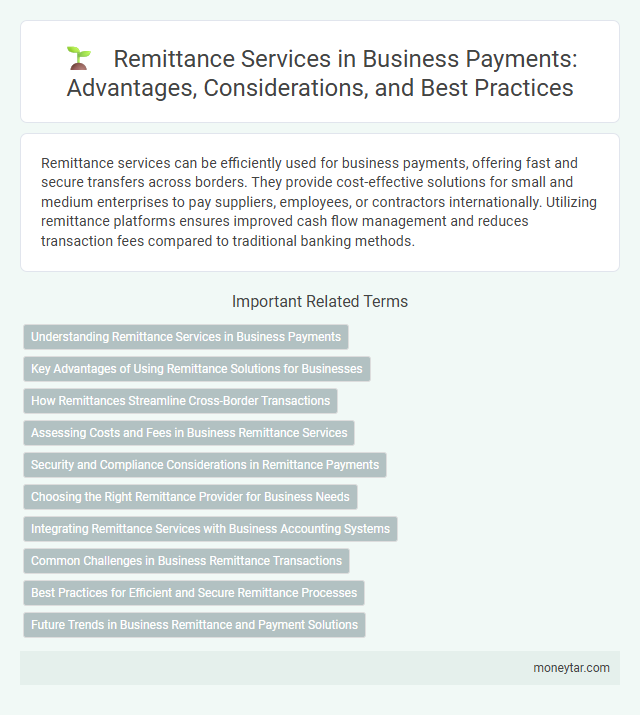 Remittance Services in Business Payments: Advantages, Considerations, and Best Practices