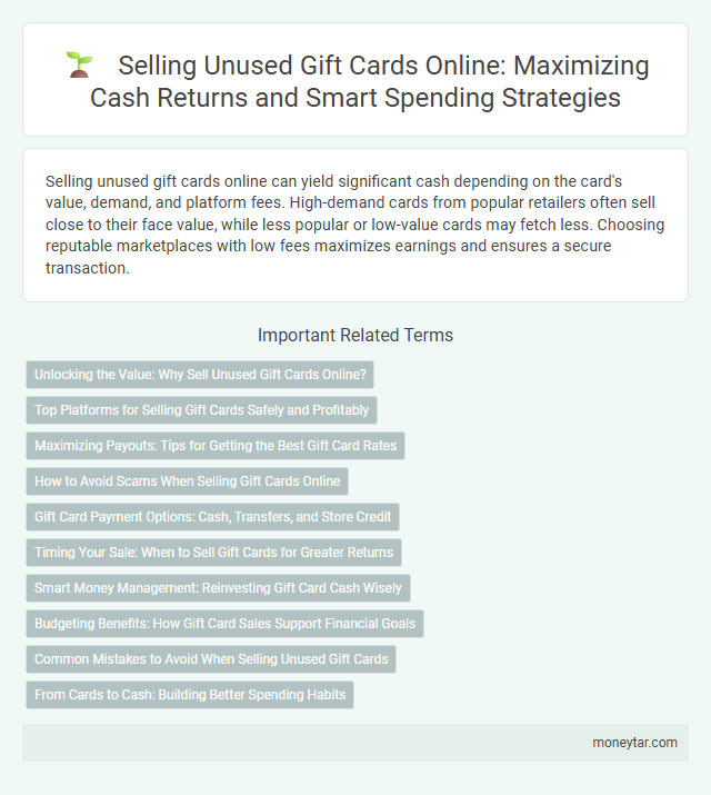 Selling Unused Gift Cards Online: Maximizing Cash Returns and Smart Spending Strategies
