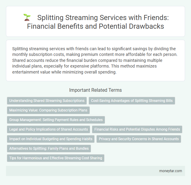 Splitting Streaming Services with Friends: Financial Benefits and Potential Drawbacks