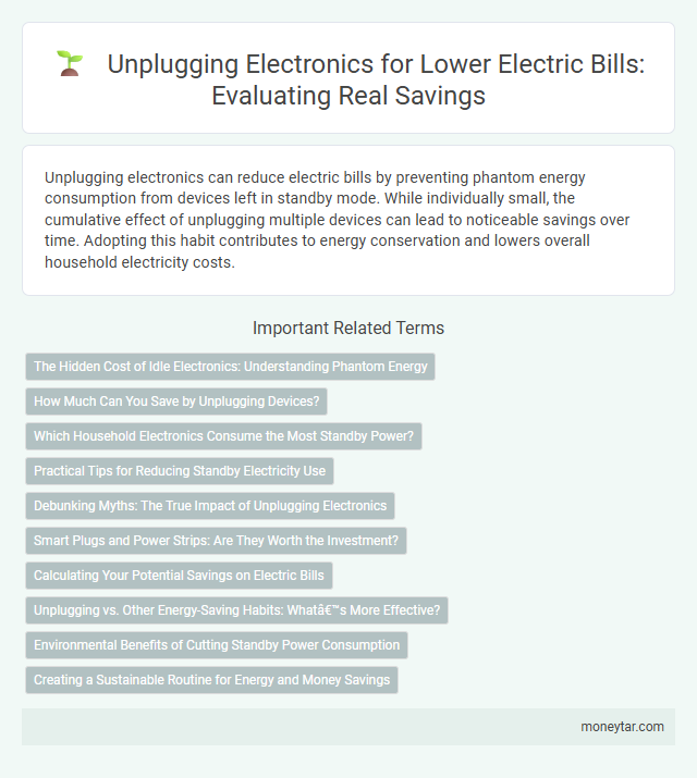 Unplugging Electronics for Lower Electric Bills: Evaluating Real Savings
