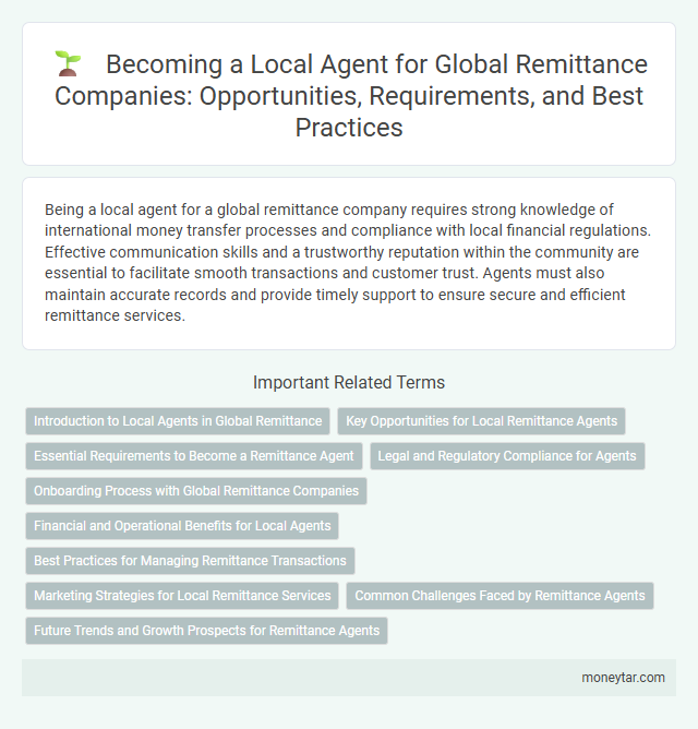 Becoming a Local Agent for Global Remittance Companies: Opportunities, Requirements, and Best Practices