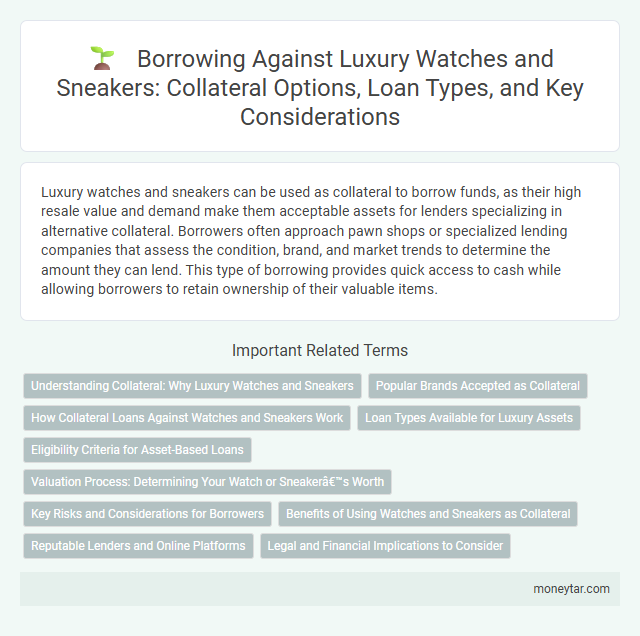 Borrowing Against Luxury Watches and Sneakers: Collateral Options, Loan Types, and Key Considerations