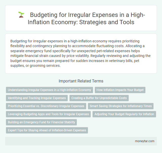 Budgeting for Irregular Expenses in a High-Inflation Economy: Strategies and Tools
