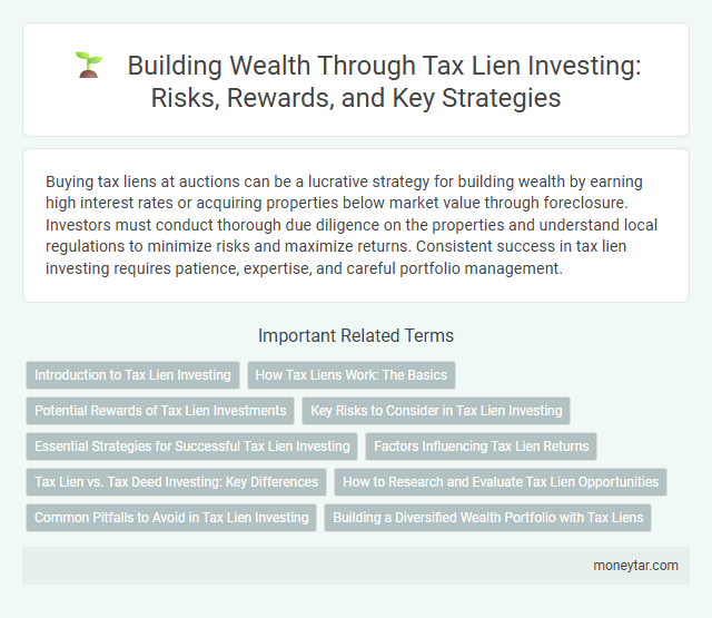 Building Wealth Through Tax Lien Investing: Risks, Rewards, and Key Strategies