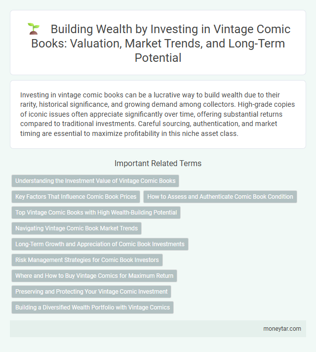 Building Wealth by Investing in Vintage Comic Books: Valuation, Market Trends, and Long-Term Potential
