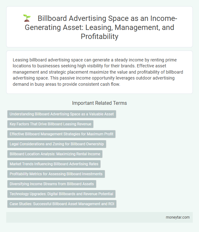 Billboard Advertising Space as an Income-Generating Asset: Leasing, Management, and Profitability