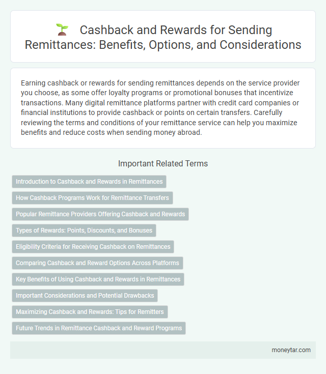 Cashback and Rewards for Sending Remittances: Benefits, Options, and Considerations