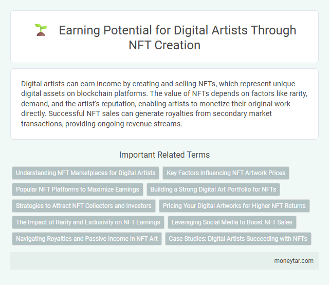 Earning Potential for Digital Artists Through NFT Creation