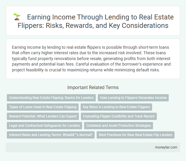Earning Income Through Lending to Real Estate Flippers: Risks, Rewards, and Key Considerations
