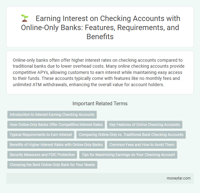 Earning Interest on Checking Accounts with Online-Only Banks: Features, Requirements, and Benefits