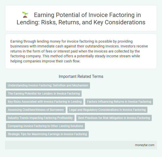 Earning Potential of Invoice Factoring in Lending: Risks, Returns, and Key Considerations