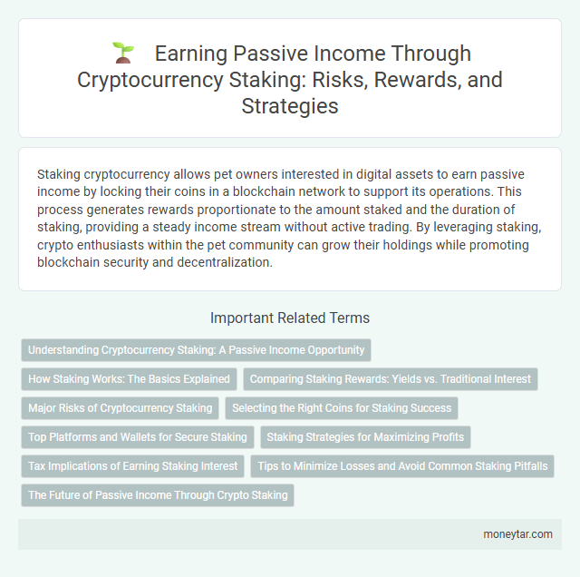 Earning Passive Income Through Cryptocurrency Staking: Risks, Rewards, and Strategies
