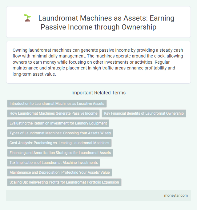 Laundromat Machines as Assets: Earning Passive Income through Ownership