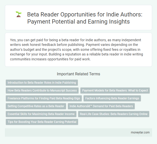 Beta Reader Opportunities for Indie Authors: Payment Potential and Earning Insights