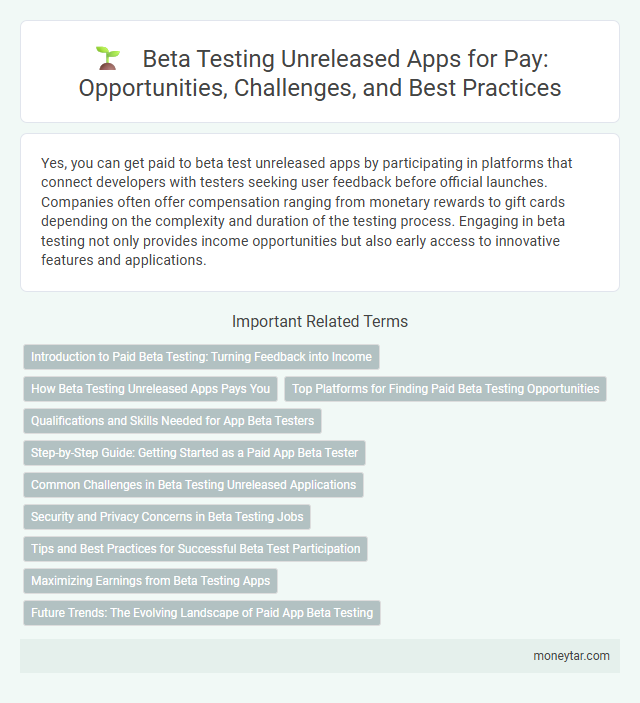 Beta Testing Unreleased Apps for Pay: Opportunities, Challenges, and Best Practices