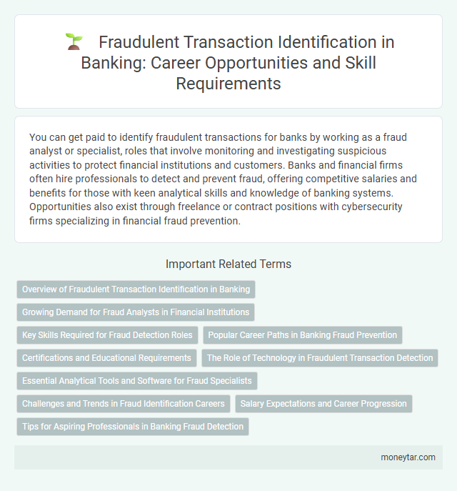 Fraudulent Transaction Identification in Banking: Career Opportunities and Skill Requirements