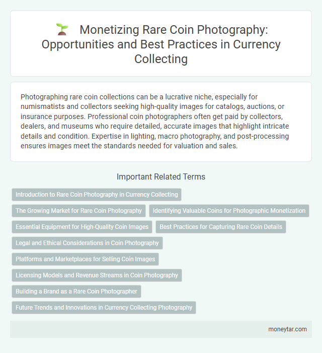 Monetizing Rare Coin Photography: Opportunities and Best Practices in Currency Collecting