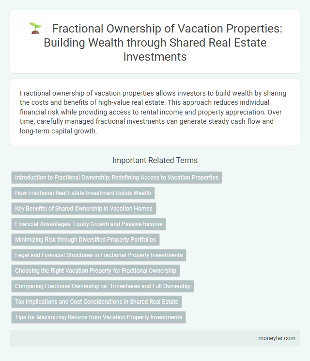 Fractional Ownership of Vacation Properties: Building Wealth through Shared Real Estate Investments