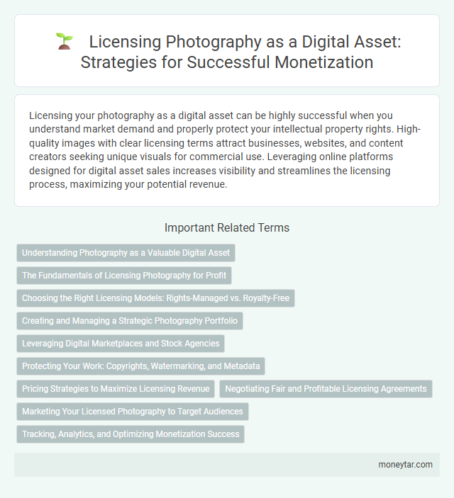 Licensing Photography as a Digital Asset: Strategies for Successful Monetization