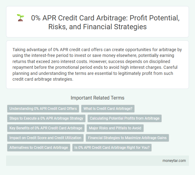 0% APR Credit Card Arbitrage: Profit Potential, Risks, and Financial Strategies