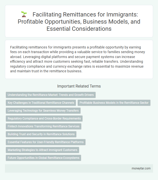 Facilitating Remittances for Immigrants: Profitable Opportunities, Business Models, and Essential Considerations