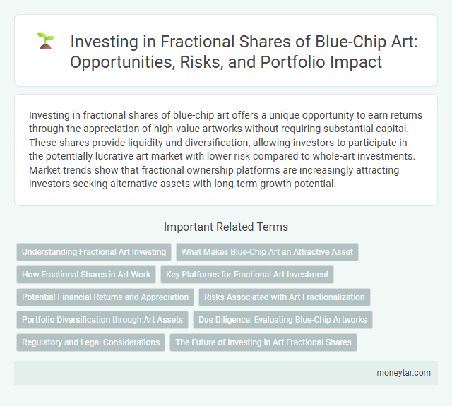 Investing in Fractional Shares of Blue-Chip Art: Opportunities, Risks, and Portfolio Impact