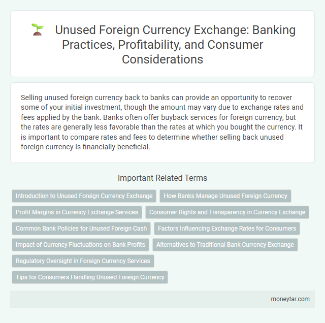 Unused Foreign Currency Exchange: Banking Practices, Profitability, and Consumer Considerations