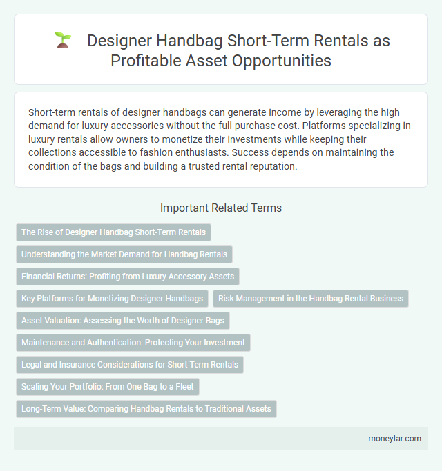 Designer Handbag Short-Term Rentals as Profitable Asset Opportunities