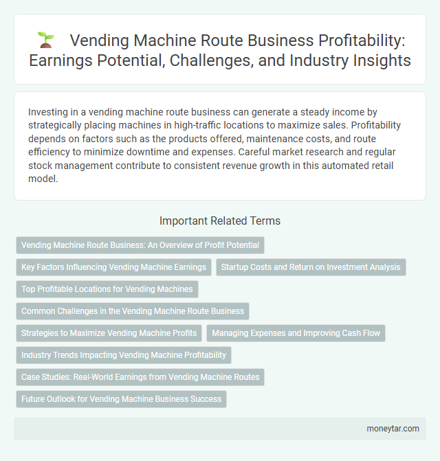 Vending Machine Route Business Profitability: Earnings Potential, Challenges, and Industry Insights
