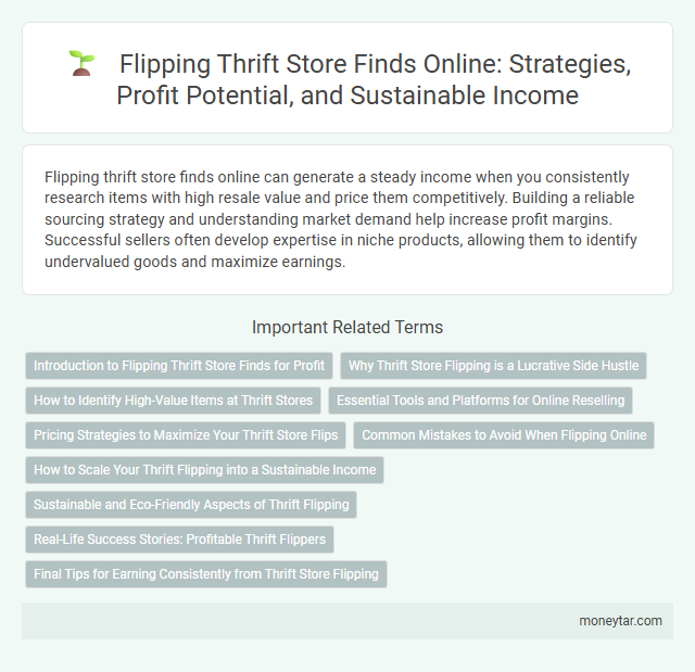 Flipping Thrift Store Finds Online: Strategies, Profit Potential, and Sustainable Income