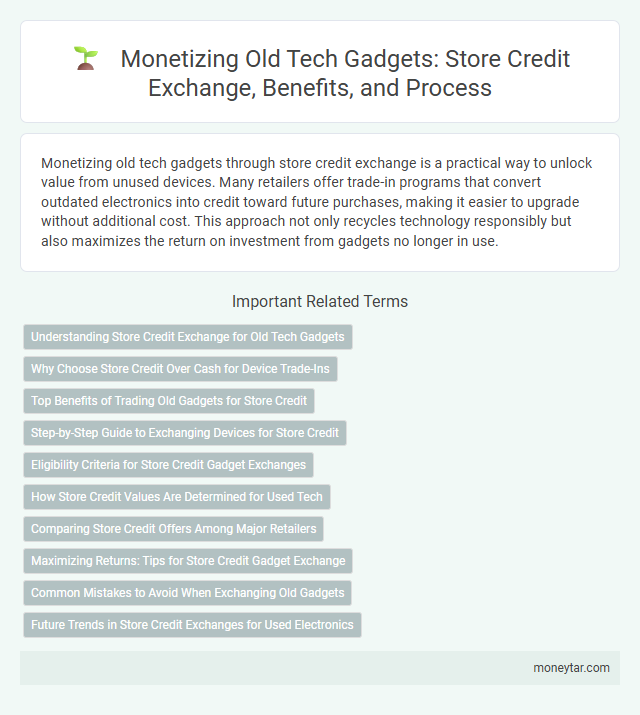Monetizing Old Tech Gadgets: Store Credit Exchange, Benefits, and Process