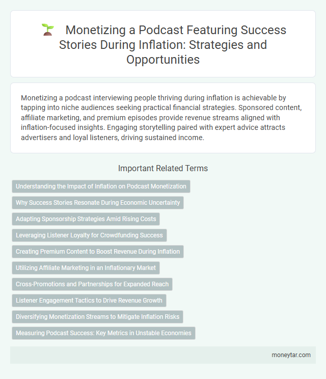 Monetizing a Podcast Featuring Success Stories During Inflation: Strategies and Opportunities