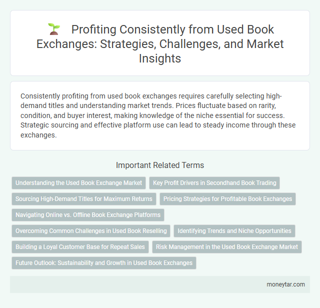Profiting Consistently from Used Book Exchanges: Strategies, Challenges, and Market Insights