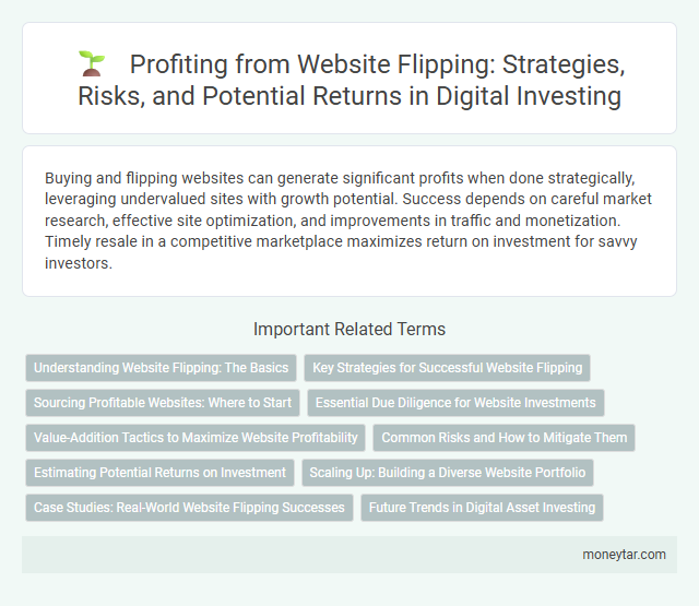 Profiting from Website Flipping: Strategies, Risks, and Potential Returns in Digital Investing