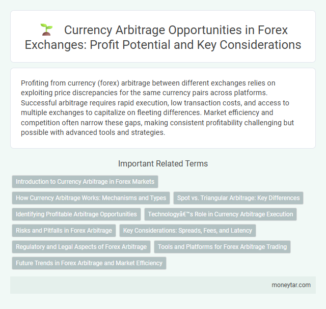 Currency Arbitrage Opportunities in Forex Exchanges: Profit Potential and Key Considerations