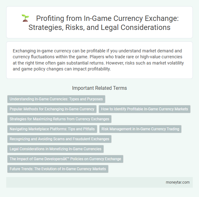 Profiting from In-Game Currency Exchange: Strategies, Risks, and Legal Considerations