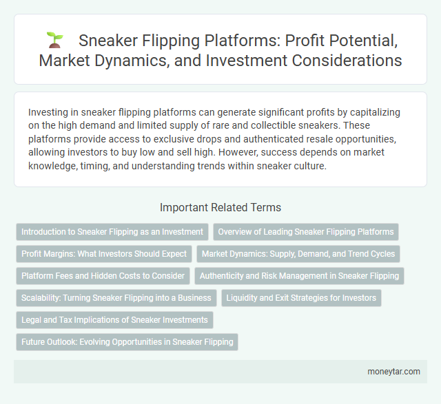 Sneaker Flipping Platforms: Profit Potential, Market Dynamics, and Investment Considerations